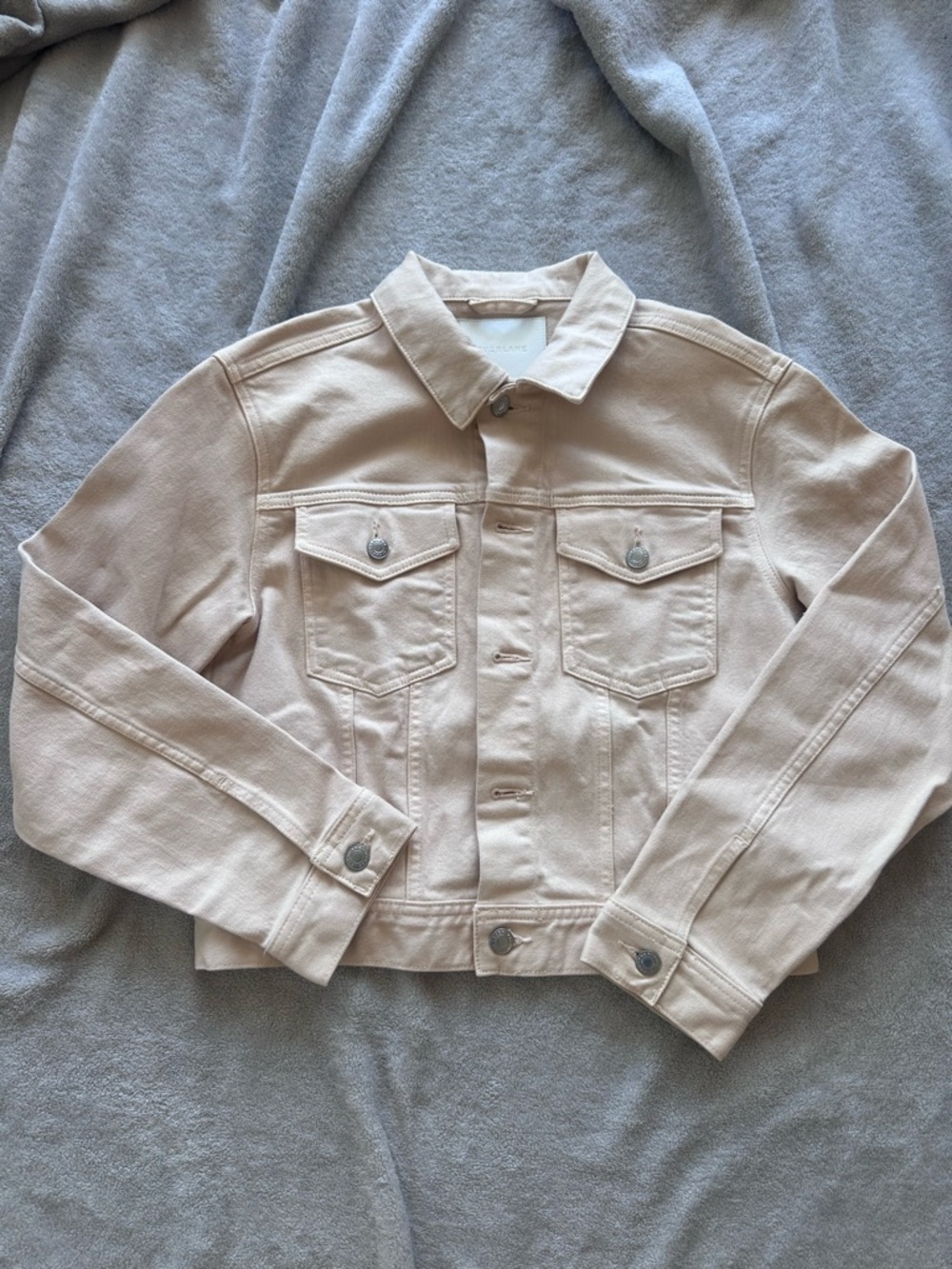 Everlane tan denim Denim Jacket